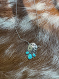 Heart Dice Necklace