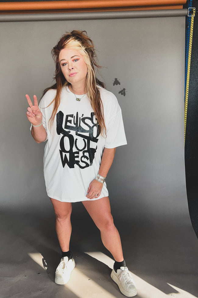 LET'S GO OUT WEST Tee Dress