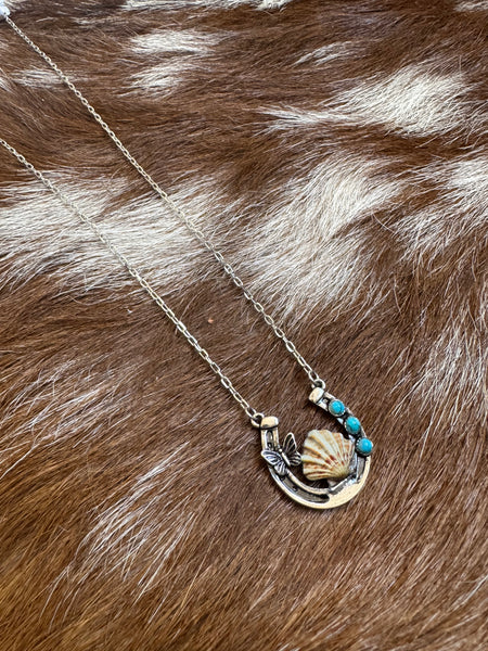 Large Armadillo Circle Statement Necklace
