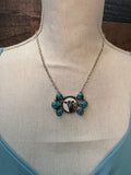 Western Cow Print Necklace
