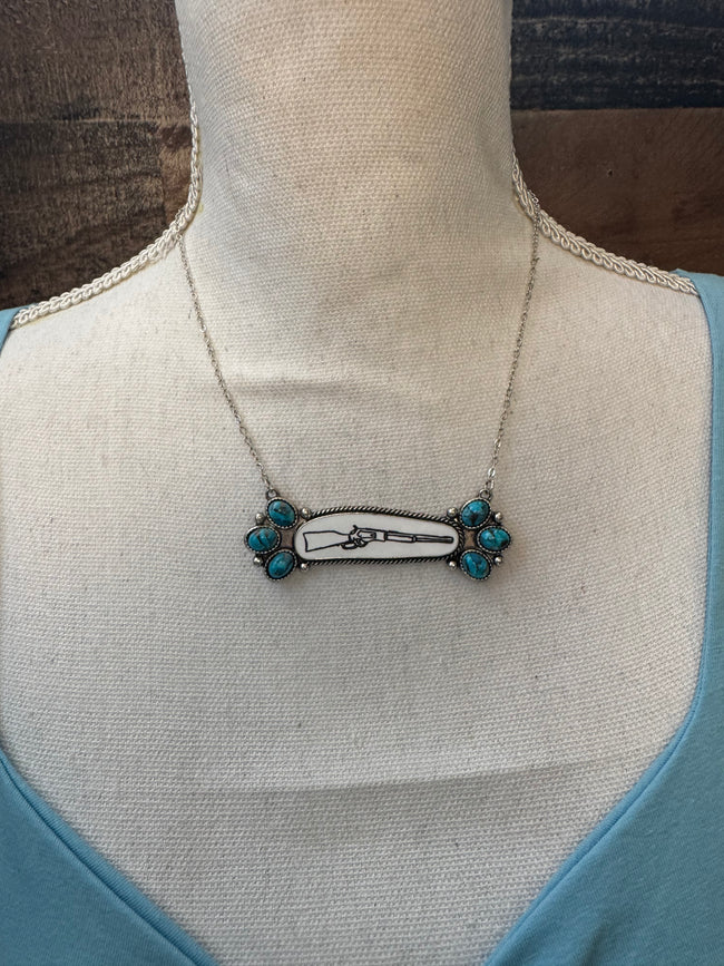 Mama Tried Bar Necklace