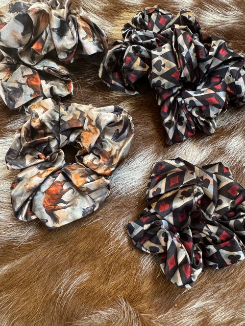 Western Hair Scrunchies