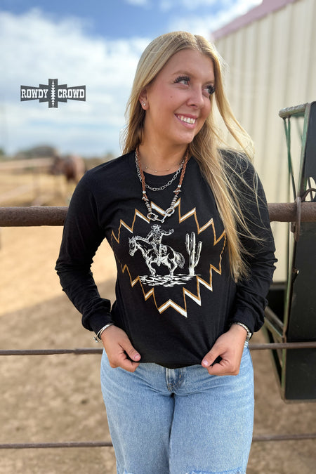 Aztec Bronc Baby Tee