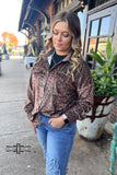 Leopard Lady Button Up