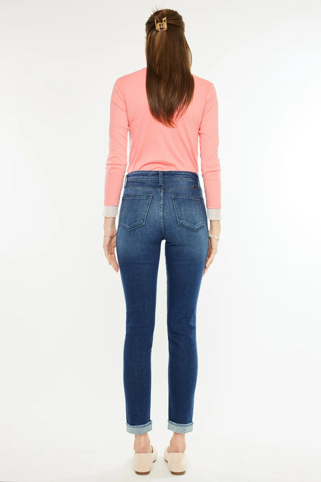 Kancan Janice High Rise Cigarette Jeans
