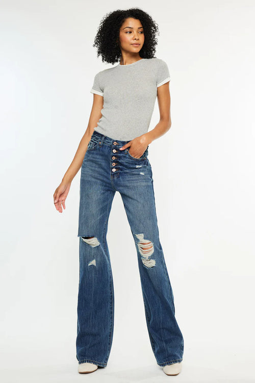 Kancan High Rise 90's Flare