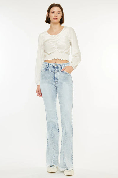 Kancan - Ashton High Rise Flare Jeans