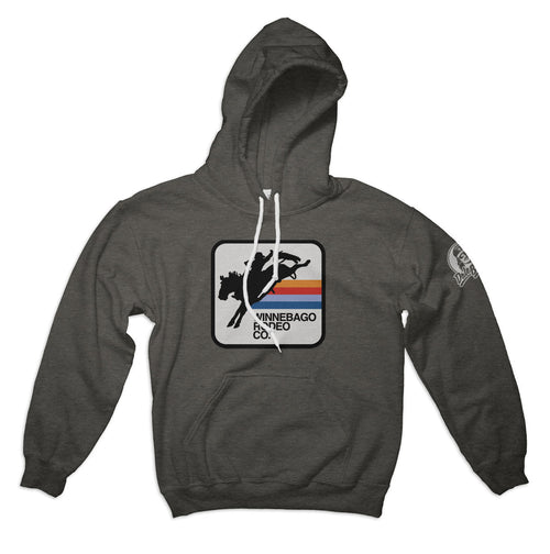 Charcoal Bronc Hoodie