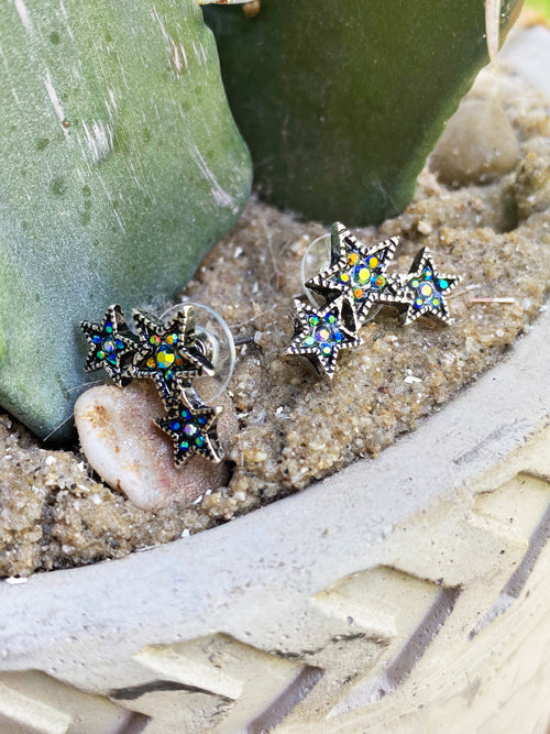 Lucky Star Stud Earrings