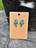 Bolt Stud Earrings