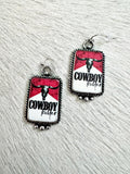 Vintage Cowboy Killer Dangle Earrings