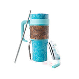 Wide Wyoming Tumbler - Blue