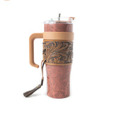 Wide Wyoming Tumbler - Brown