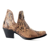 Tentor Western Leather Booties