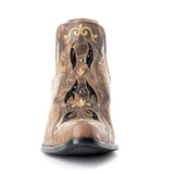 Tentor Western Leather Booties