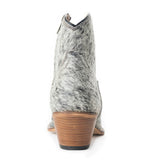 Myra Virginia Trail Hairon Leather Cowgirl Boots for Women  Pointed Toe, Low Block Heel, Ranch-Inspired Ankle Fit