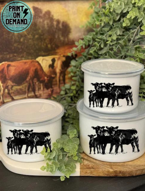 The Whole Herd Storage Bowl Set