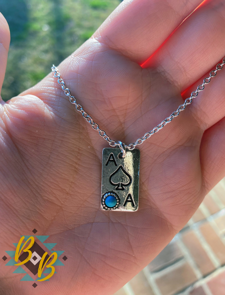 Road Less Traveled Bar Necklace