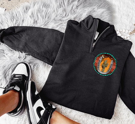 Cowgirl Rider Graphic Sweatshirt