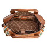 Wrangler Southwestern Print Duffle Bag - Brown