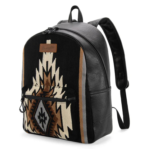 Wrangler Southwestern Knitted Backpack - Black