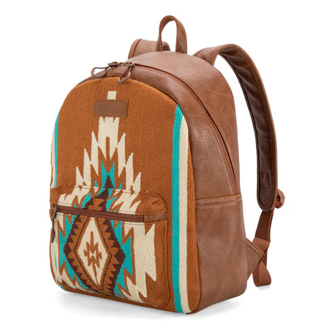 Wrangler Southwestern Knitted Backpack - Brown