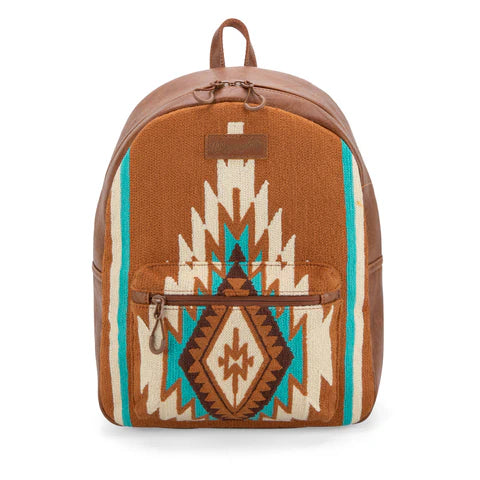 Wrangler Southwestern Knitted Backpack - Brown