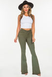 Bell Bottom Jean in Olive- Inseam 30