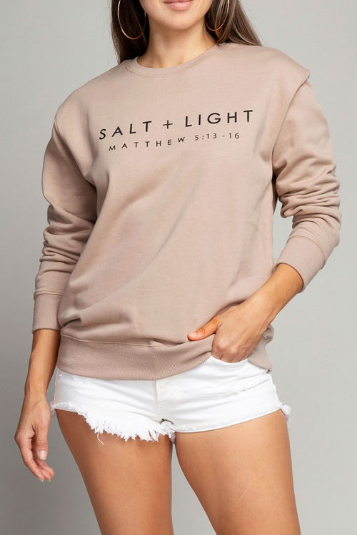 Salt and Light Sweatshirt ~Multiple Colors