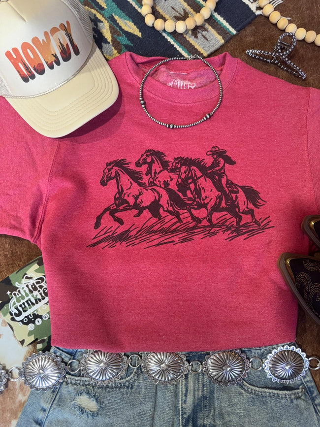 Cowgirl Rider Graphic Sweatshirt