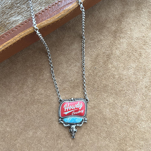 Howdy Cowboy Necklace