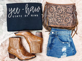 Yee-Haw State of Mind- Graphic Top