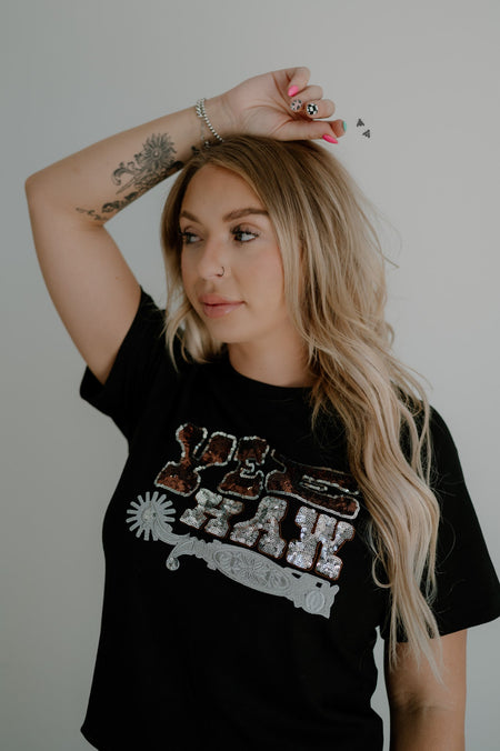 Las Vegas Pink Rodeo Graphic Tee