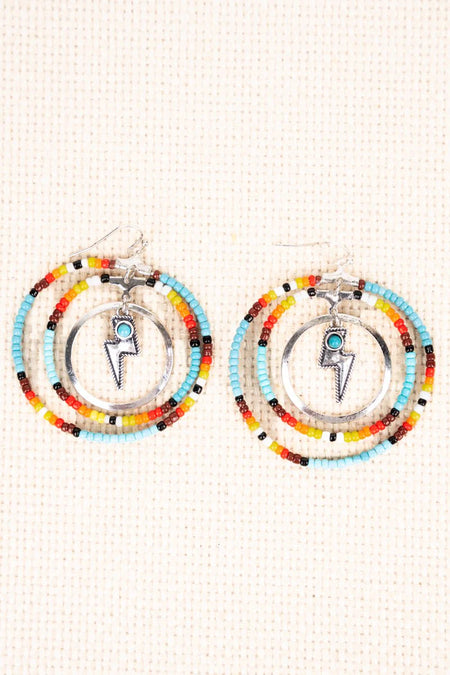 Tribal Longhorn Earrings