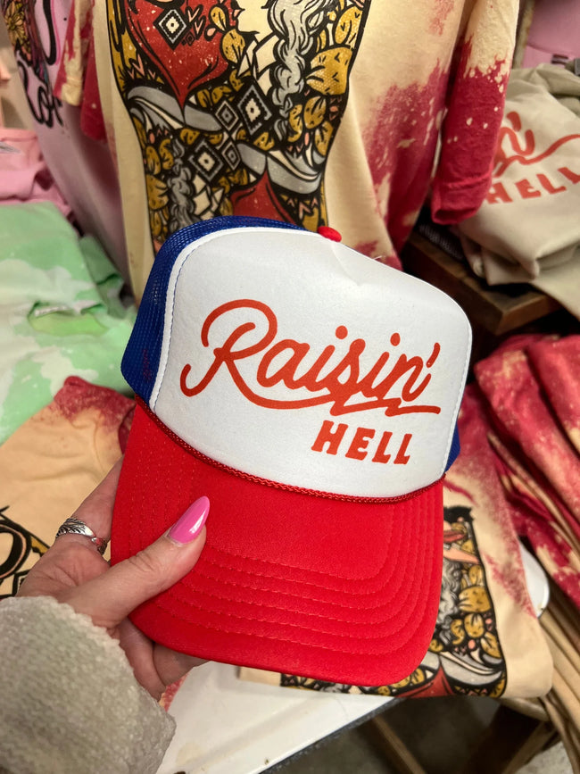 Raisin' Hell Hat ~ Multiple Colors