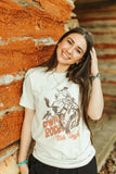 Ride Tough Cowboy Rodeo Graphic Tee