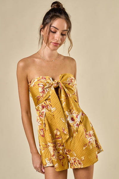 Sweet As Honey Romper