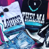 Thelma & Louise Tee ( Available in BLACK or WHITE )