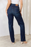Judy Blue -  Button-Fly Straight Jeans