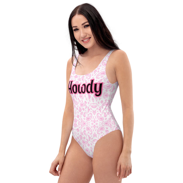 Howdy Paisley One-Piece Swimsuit