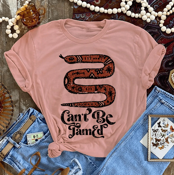 Can't Be Tamed Tee ~Multiple Colors